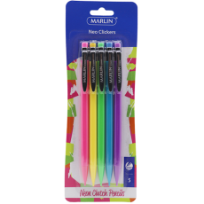 Neo Clickers Clutch Pencils 5's 